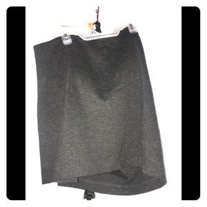 Charcoal Grey Short Skirt